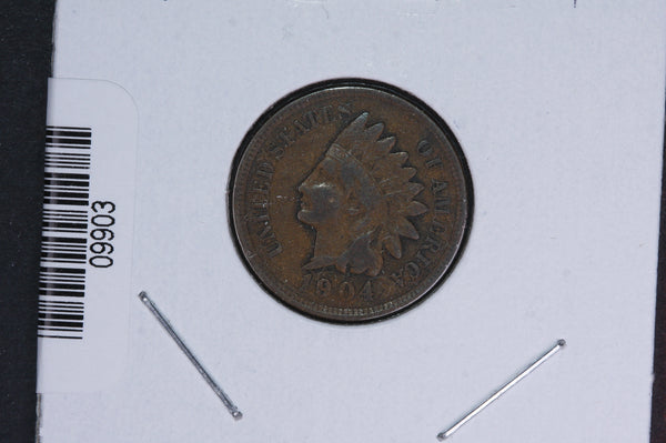 1904 Indian Head Small Cent.  Affordable Collectible Coin. Store # 09903