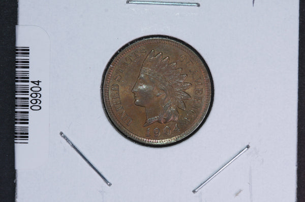 1904 Indian Head Small Cent.  Affordable Collectible Coin. Store # 09904