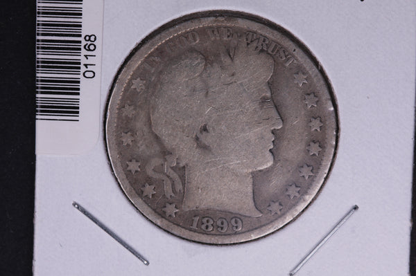1899 Barber Half Dollar. Average Circulated Coin. View all photos. #01168