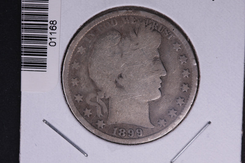 1899 Barber Half Dollar. Average Circulated Coin. View all photos.