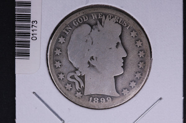1899-O Barber Half Dollar. Average Circulated Coin. View all photos. #01173