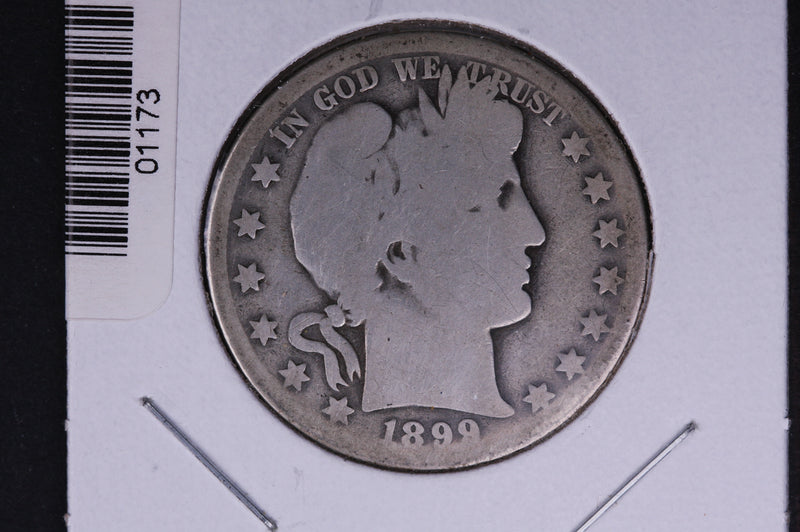 1899-O Barber Half Dollar. Average Circulated Coin. View all photos.