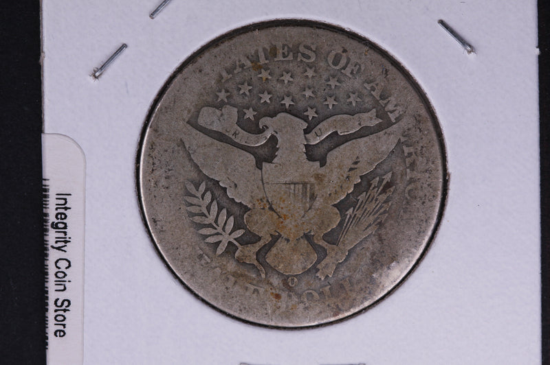 1899-O Barber Half Dollar. Average Circulated Coin. View all photos.