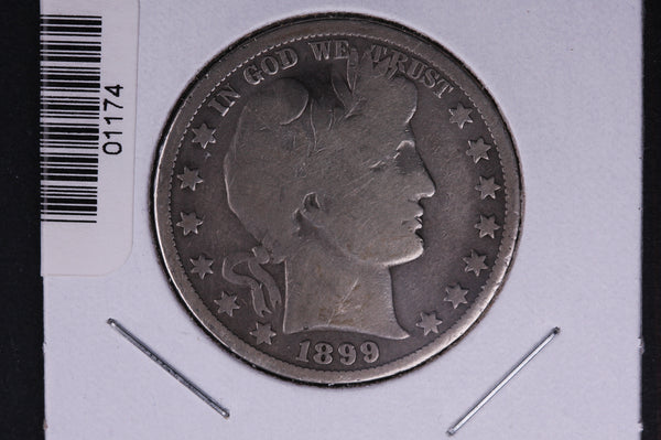 1899-O Barber Half Dollar. Average Circulated Coin. View all photos. #HR237