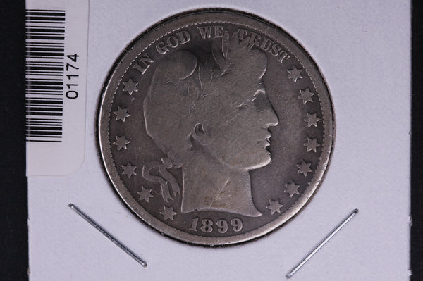 1899-O Barber Half Dollar. Average Circulated Coin. View all photos. #01174