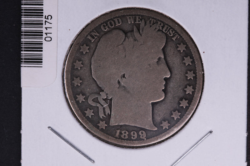 1899-O Barber Half Dollar. Average Circulated Coin. View all photos.