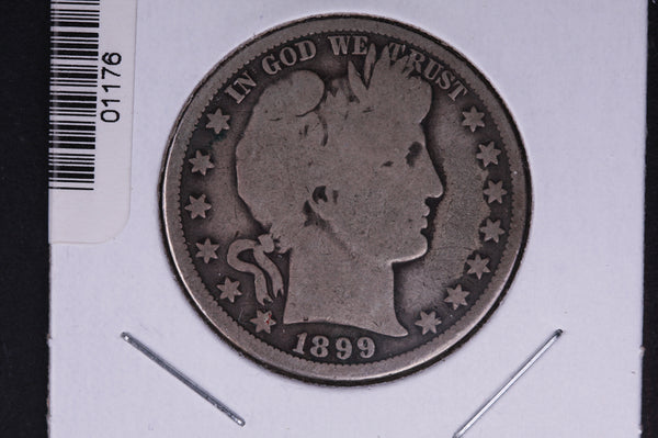 1899-O Barber Half Dollar. Average Circulated Coin. View all photos. #01176