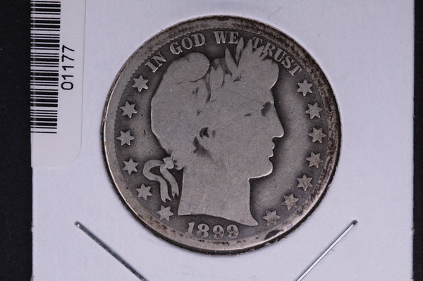 1899-O Barber Half Dollar. Average Circulated Coin. View all photos. #01177