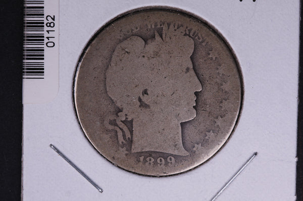 1899-S Barber Half Dollar. Average Circulated Coin. View all photos. #01182