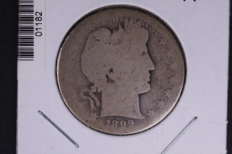 1899-S Barber Half Dollar. Average Circulated Coin. View all photos.