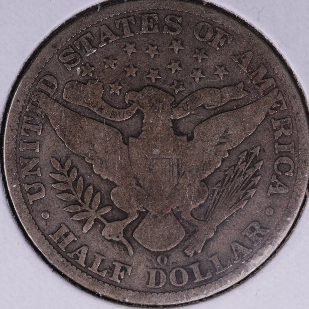 1900-O Barber Half Dollar, Very Good Circulated Coin, Store #HR247