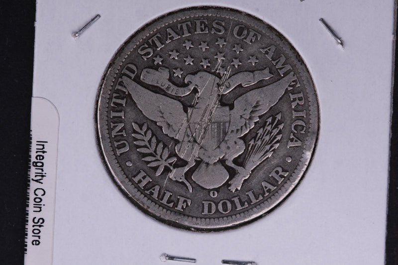 1900-O Barber Half Dollar. Average Circulated Coin. View all photos.