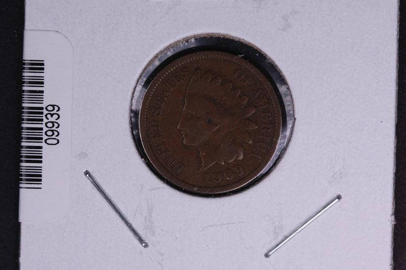 1909 Indian Head Small Cent.  Affordable Collectible Coin. Store