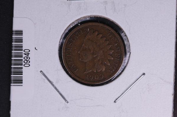 1909 Indian Head Small Cent.  Affordable Collectible Coin. Store # 09940