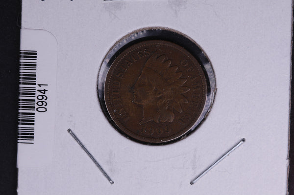 1909 Indian Head Small Cent.  Affordable Collectible Coin. Store # 09941