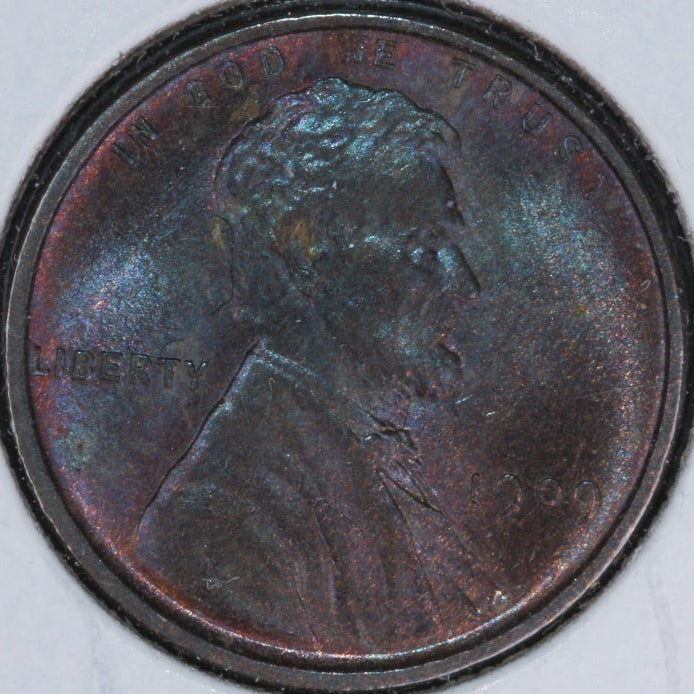1909 Lincoln Wheat Cent, Mint State Uncirculated Coin, Store #09961