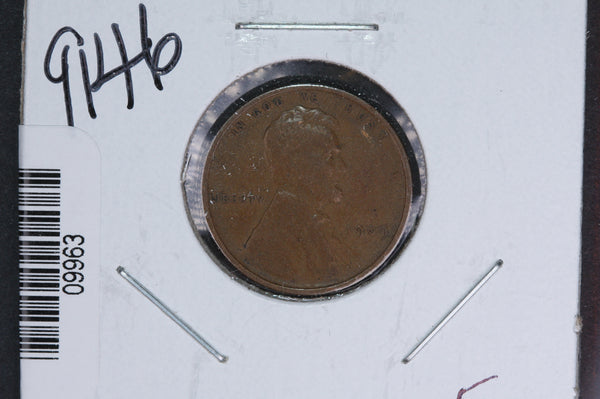 1909 Lincoln Wheat Small Cent.  Affordable Collectible Coin. Store # 09963