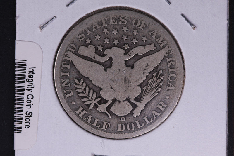 1902-O Barber Half Dollar. Average Circulated Coin. View all photos.
