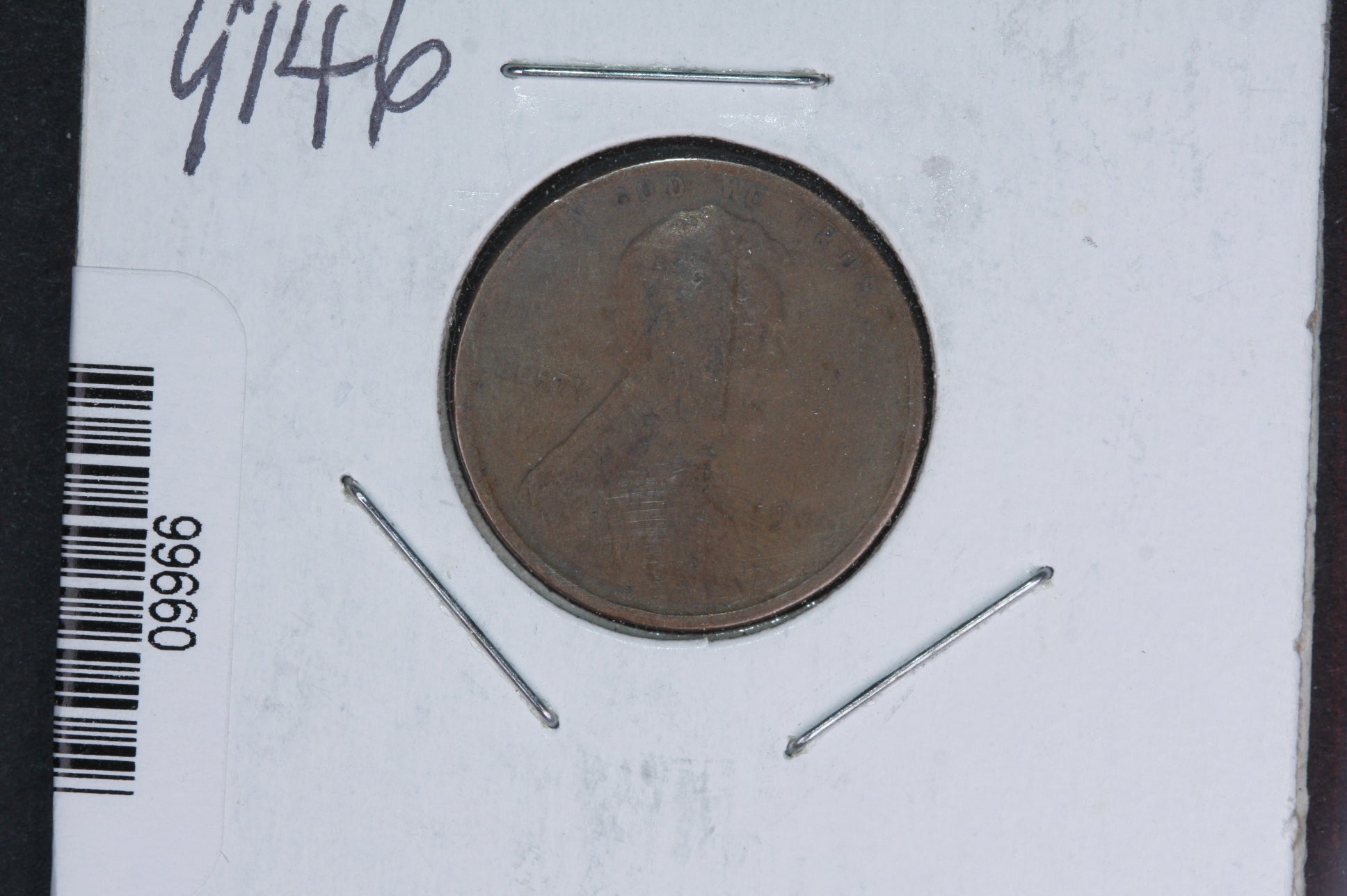 1909 Lincoln Wheat Small Cent.  Affordable Collectible Coin. Store # 09966