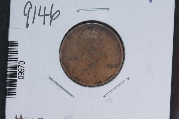 1909 Lincoln Wheat Small Cent.  Affordable Collectible Coin. Store # 09970