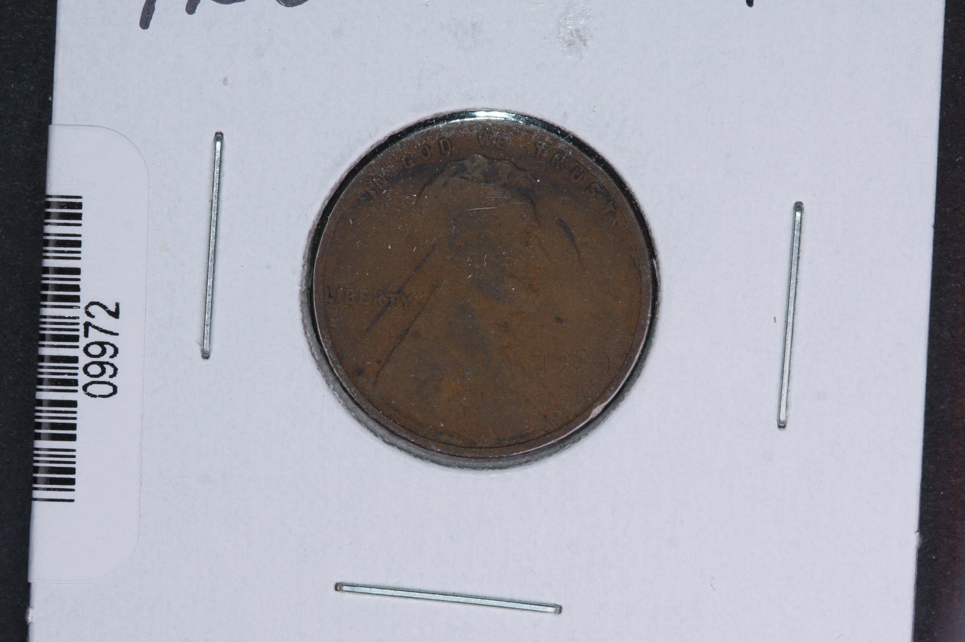 1909 Lincoln Wheat Small Cent.  Affordable Collectible Coin. Store # 09972