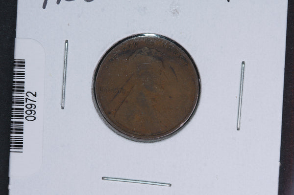 1909 Lincoln Wheat Small Cent.  Affordable Collectible Coin. Store # 09972