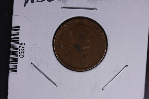 1909 Lincoln Wheat Small Cent.  Affordable Collectible Coin. Store # 09978