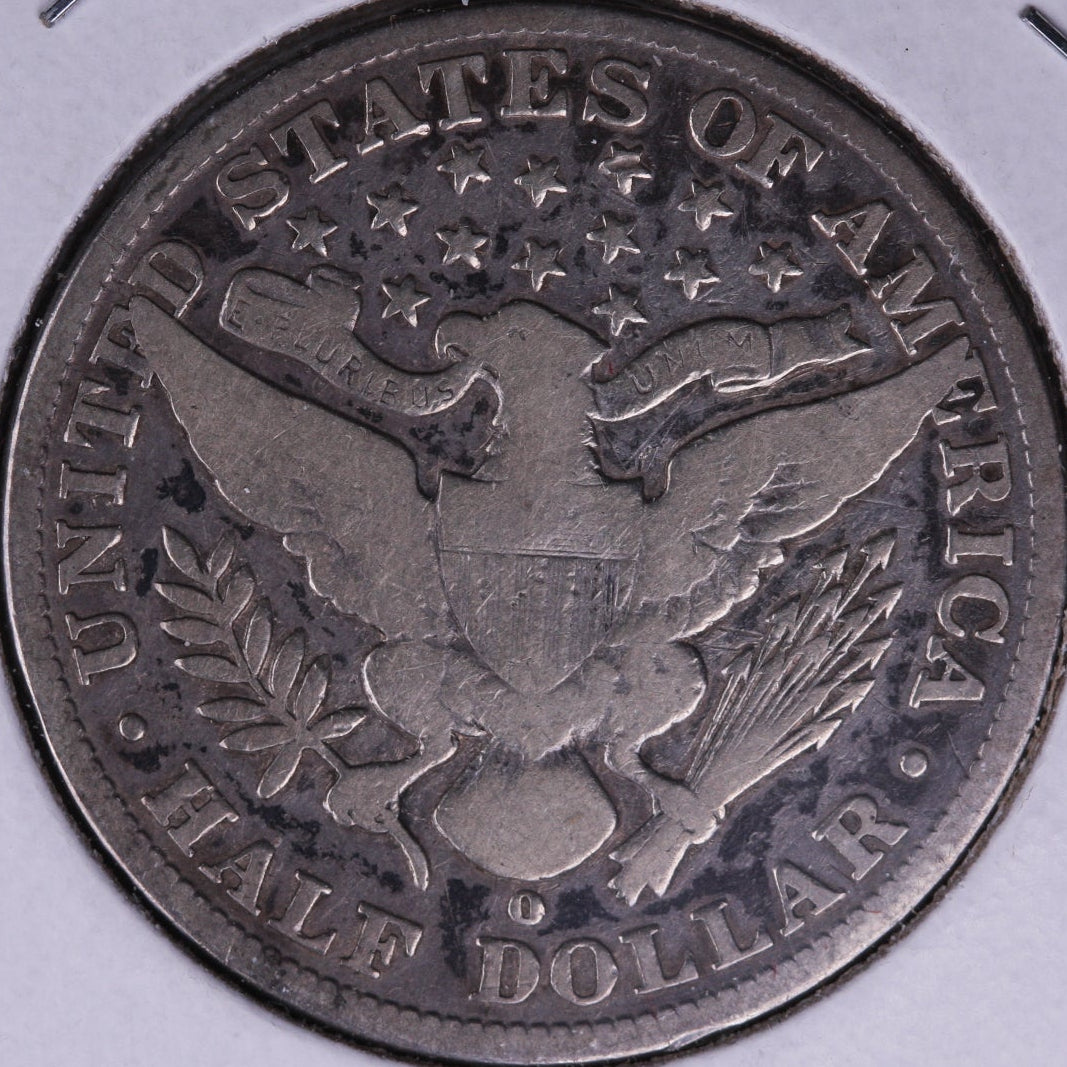 1903-O Barber Half Dollar, Very Good Circulated Coin, Store #HR282