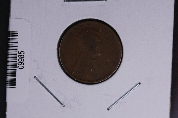 1909 Lincoln Wheat Small Cent.  Affordable Collectible Coin. Store # 09985