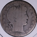 1903-S Barber Half Dollar, Abt Good Circulated Coin, Store