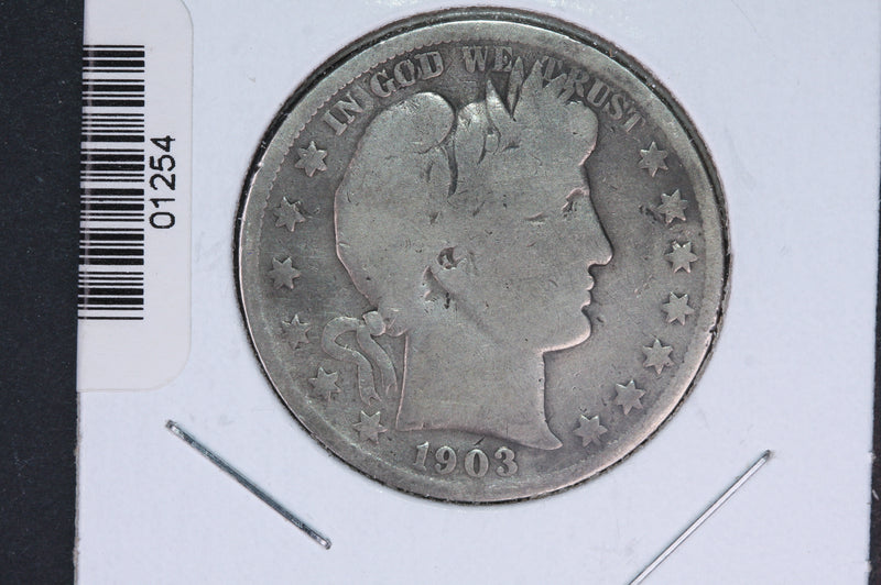 1903-S Barber Half Dollar. Average Circulated Coin. View all photos.