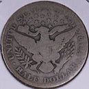 1904 Barber Half Dollar, Good Circulated Coin, Store
