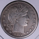 1904 Barber Half Dollar, Very Fine Circulated Coin, Store