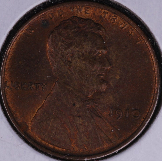 1910 Lincoln Wheat Cent, Uncirculated Coin, Store #09998