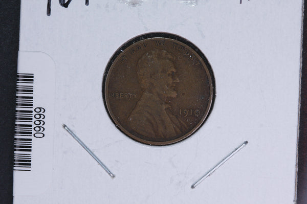 1910 Lincoln Wheat Small Cent.  Affordable Collectible Coin. Store # 09999