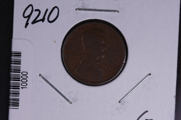 1910 Lincoln Wheat Small Cent.  Affordable Collectible Coin. Store # 10000