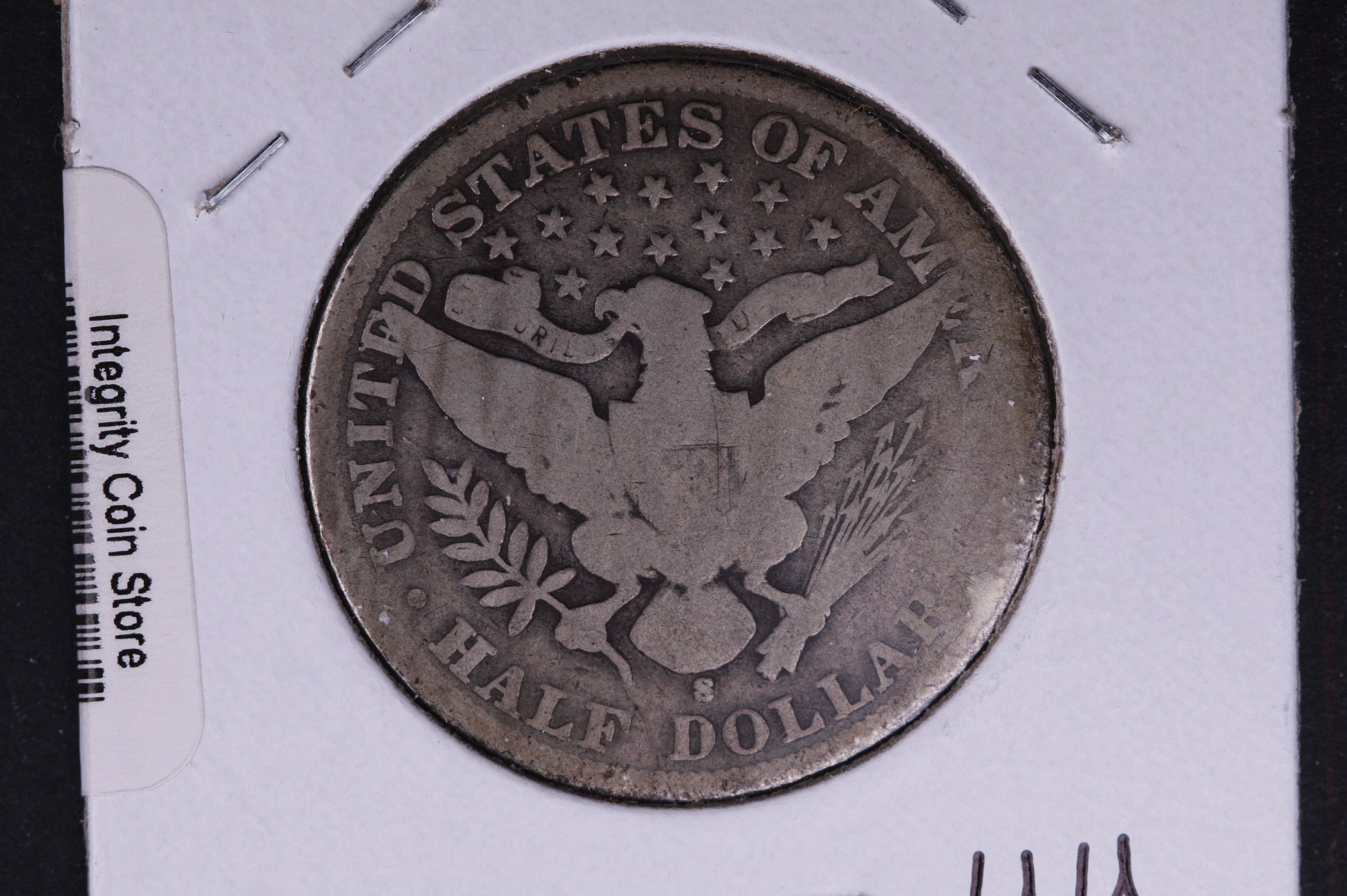 1904-S Barber Half Dollar. Average Circulated Coin. View all photos. #HR312