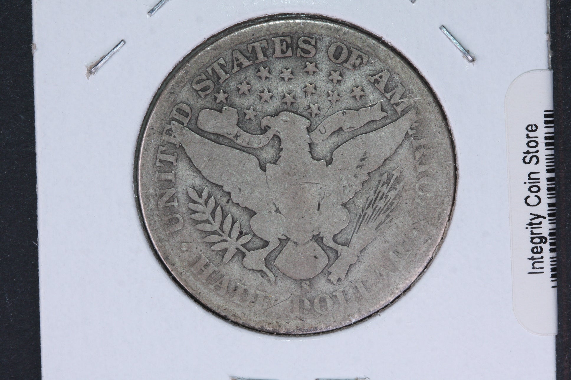 1904-S Barber Half Dollar. Average Circulated Coin. View all photos. #HR311