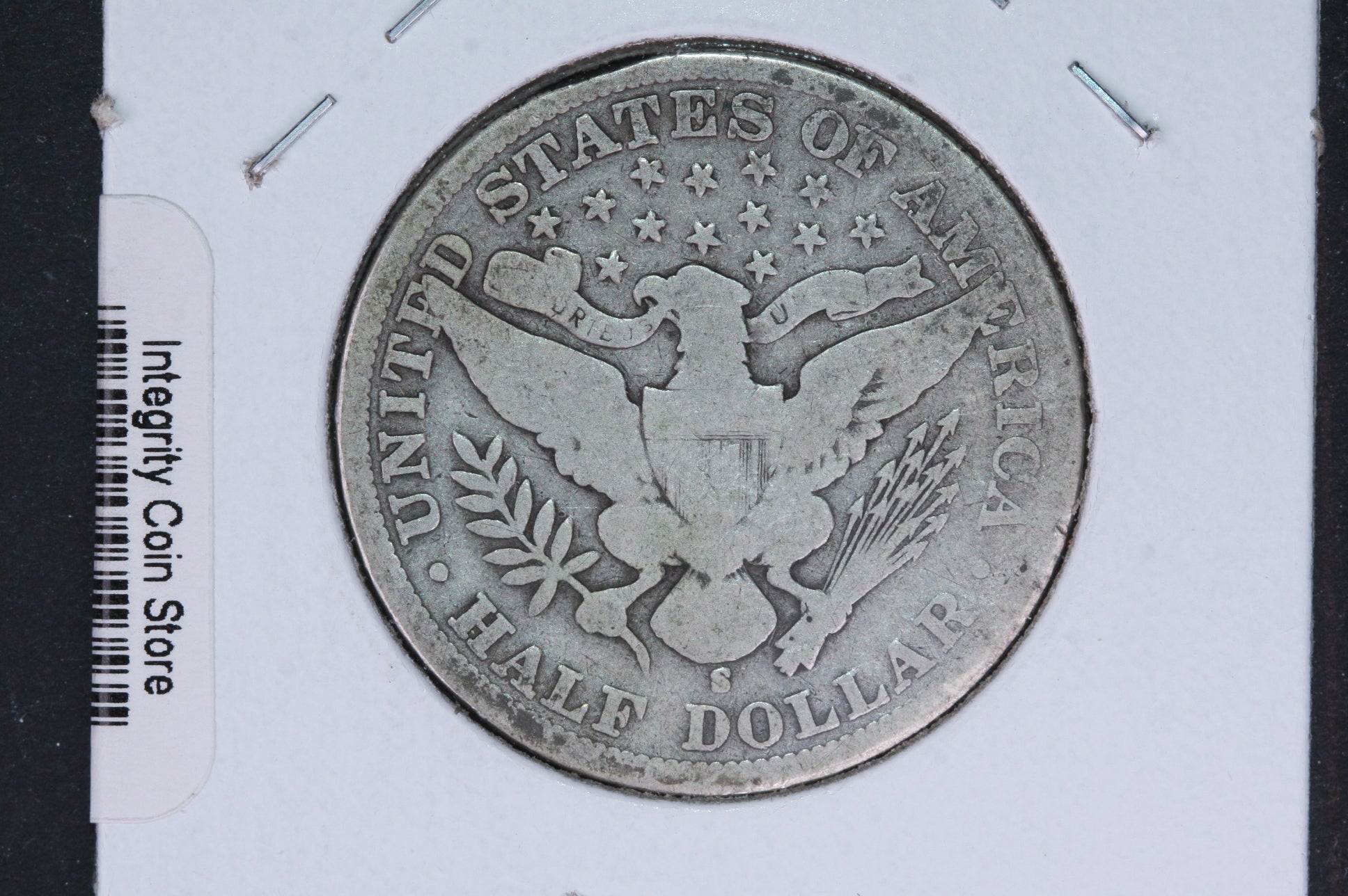 1904-S Barber Half Dollar. Average Circulated Coin. View all photos. #HR309