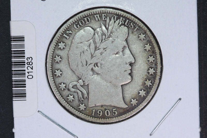 1905-S Barber Half Dollar. Average Circulated Coin. View all photos.