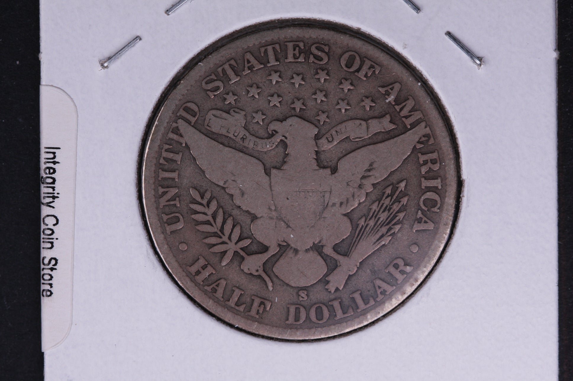 1905-S Barber Half Dollar, Very Good Circulated Coin, Store #HR328