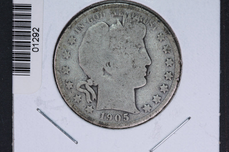 1905-S Barber Half Dollar. Average Circulated Coin. View all photos.