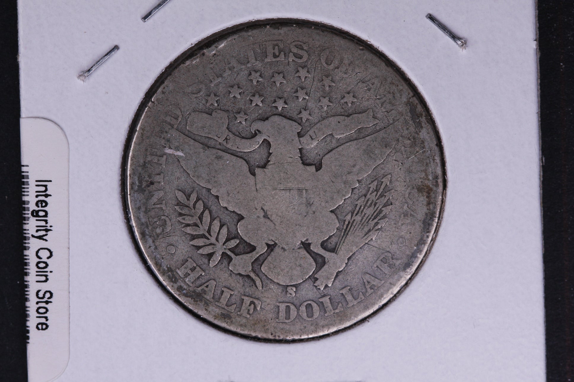 1905-S Barber Half Dollar, Good Circulated Coin, Store #HR335