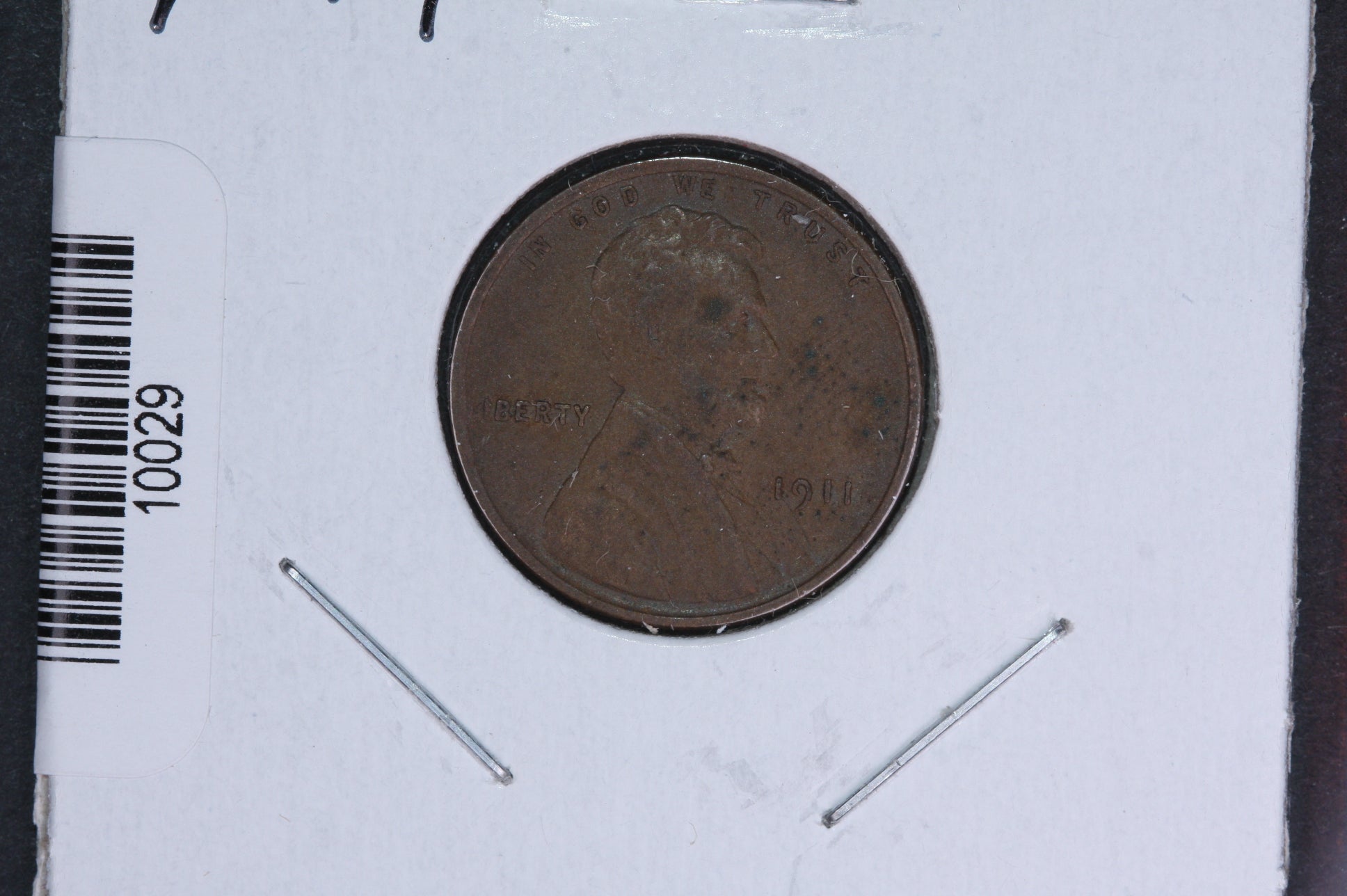 1911 Lincoln Wheat Small Cent.  Affordable Collectible Coin. Store # 10029