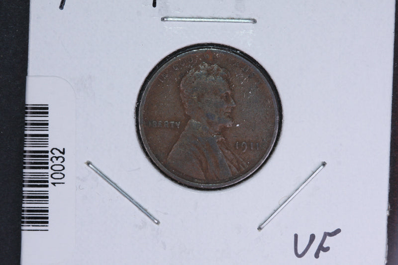 1911 Lincoln Wheat Small Cent.  Affordable Collectible Coin. Store