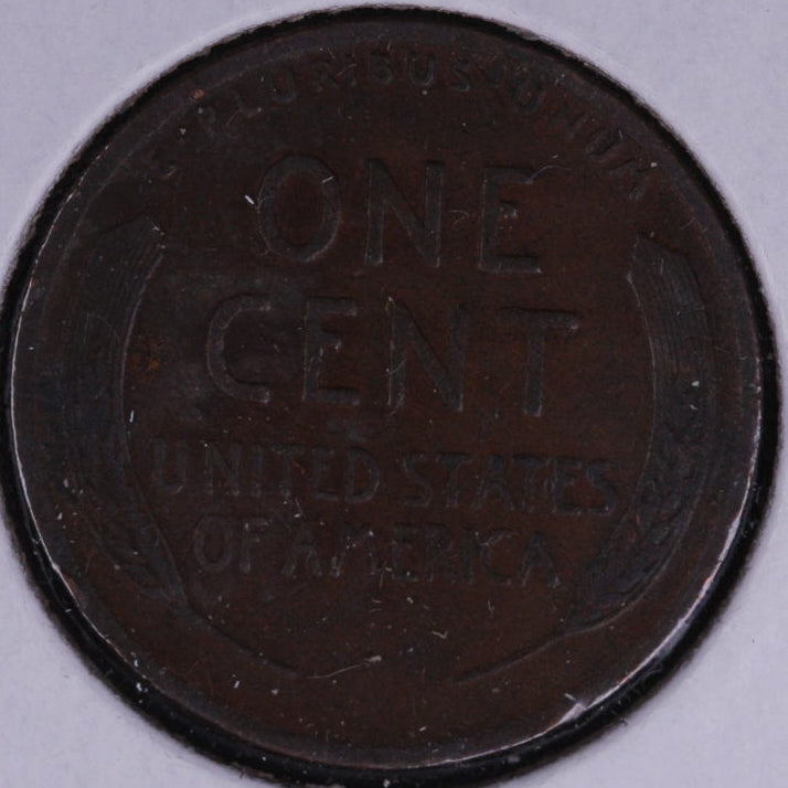 1911 Lincoln Wheat Cent, Very Fine Circulated Coin, Store #10032