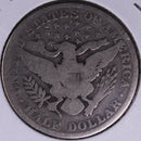 1906 Barber Half Dollar, Very Good Circulated Coin, Store