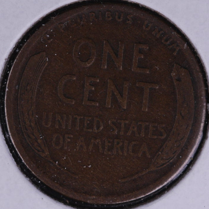 1911-S Lincoln Cent, Fine Circulated Coin, Store #10045