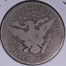 1906-D Barber Half Dollar, Abt Good Circulated Coin, Store