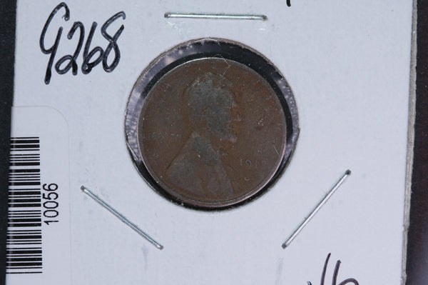 1912 Lincoln Wheat Small Cent.  Affordable Collectible Coin. Store # 10056